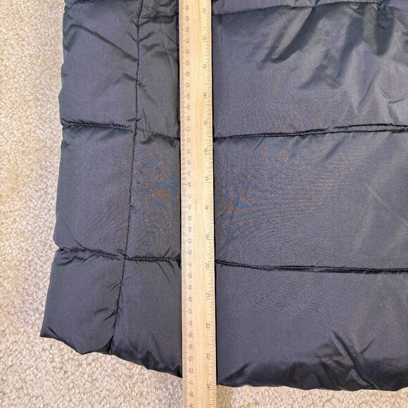 Old Navy Puffer Vest Womens XS Gray Fleece Lined Quilted Winter Layer Cozy F268 - Picture 8 of 9